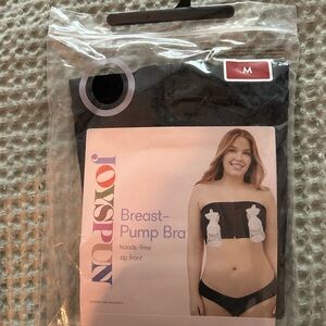 Black Breast Pump Bra